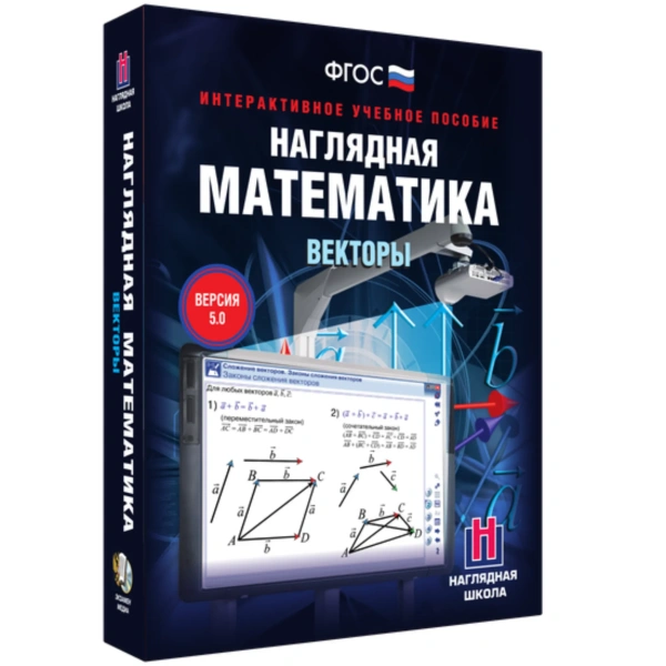 Интерактивное учебное пособие «Наглядная математика. Векторы» 7-11 классы